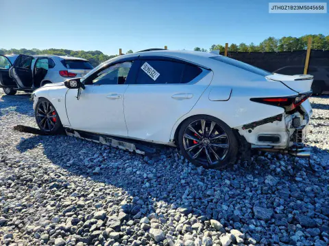2021 Lexus Is 350 F Sport VIN JTHGZ1B23M5045658 фото 2