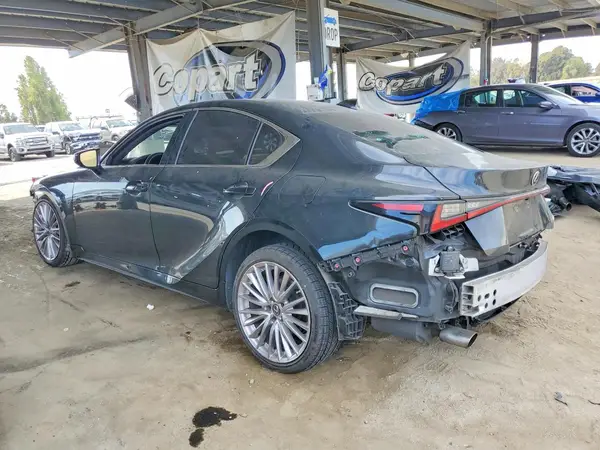 JTHDA1D29N5121280 — 2022 Lexus IS, фото 2 с аукциона Copart, Передняя часть