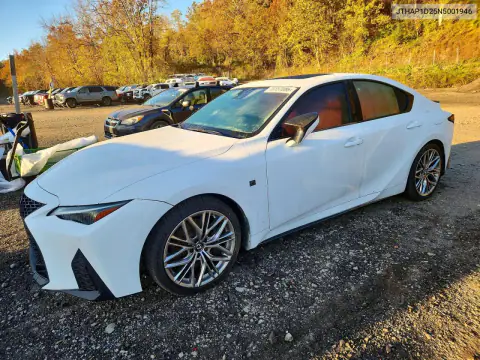 JTHAP1D25N5001946 — 2022 Lexus IS, вандализм, фото до ремонта