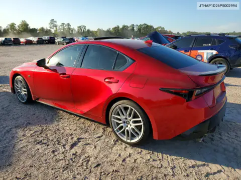 JTHAP1D26P5002994 — 2023 Lexus IS, фото 2 с аукциона Copart, Естественный износ