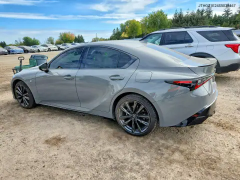 JTHGZ1E24S5038467 — 2025 Lexus IS, photo 2 from Copart 22.10.2026, Flood