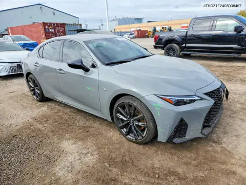 JTHGZ1E24S5038467 — 2025 Lexus IS, photo 4 from Copart 22.10.2026, Flood