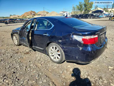 2008 Lexus Ls 460 VIN JTHBL46F685059974 фото 2