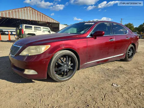 JTHBL46F285066744 — 2008 Lexus LS, Естественный износ, фото до ремонта