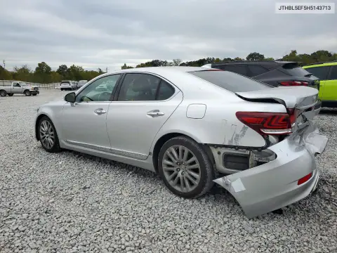 JTHBL5EF5H5143713 — 2017 Lexus LS, ფოტო 2, Copart, უკანა ნაწილი