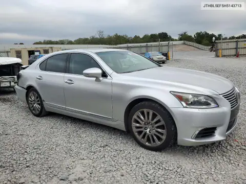 JTHBL5EF5H5143713 — 2017 Lexus LS, ფოტო 4, Copart, უკანა ნაწილი