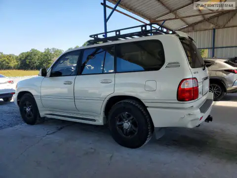 2002 Lexus Lx 470 VIN JTJHT00W723515168 фото 2