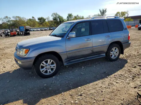 JTJHT00W253555744 — 2005 Lexus LX, Боковая часть, фото до ремонта