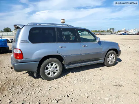 2005 Lexus Lx 470 VIN JTJHT00W253555744 фото 3