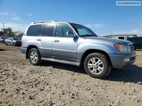 2005 Lexus Lx 470 VIN JTJHT00W253555744 фото 4