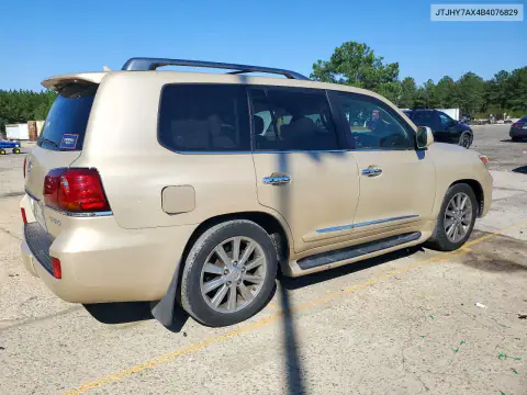 JTJHY7AX4B4076829 — 2011 Lexus LX, photo 3 from Copart, Minor dents and scratches