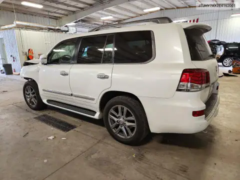 JTJHY7AX2E4162001 — 2014 Lexus LX, фото 2 с аукциона Copart, Передняя часть