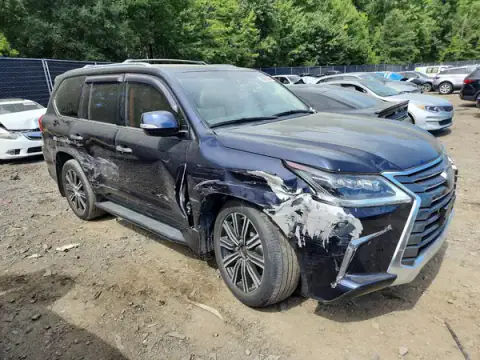 JTJHY7AX4J4265396 — 2018 Lexus LX, zdjęcie 4 z Copart, Przód