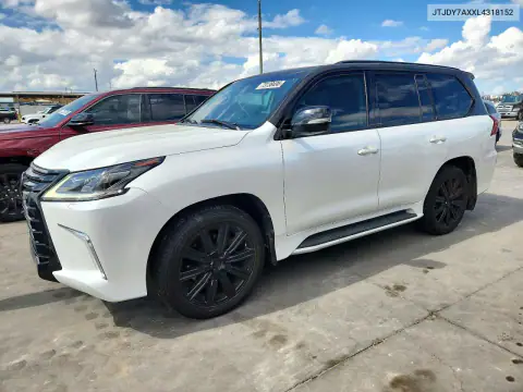 JTJDY7AXXL4318152 — 2020 Lexus LX, Боковая часть, фото до ремонта