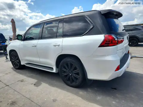 JTJDY7AXXL4318152 — 2020 Lexus LX, photo 2 from Copart, Side