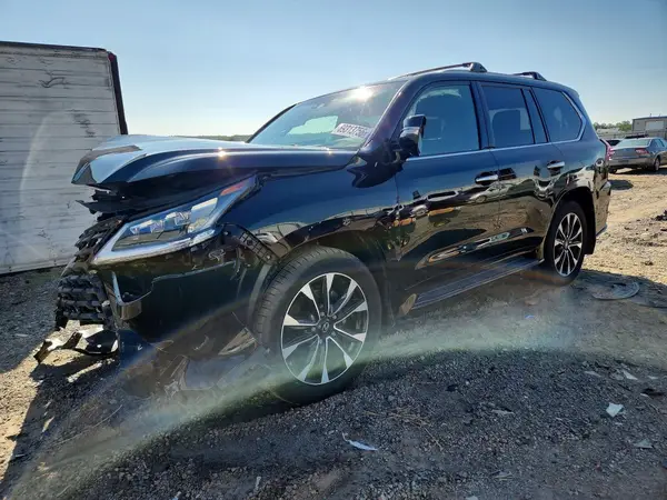 JTJDY7AX4M4353447 — 2021 Lexus LX, Передняя часть (Front End), фото до ремонта