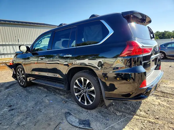 2021 LEXUS LX VIN JTJDY7AX4M4353447 фото 2