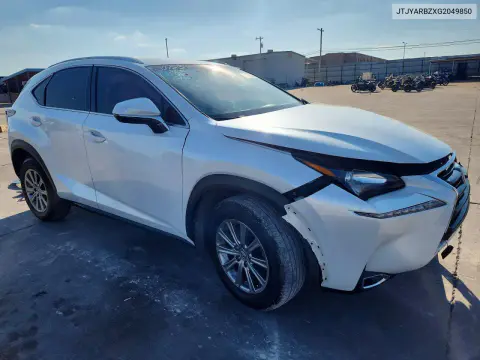2016 Lexus Nx 200T Base VIN JTJYARBZXG2049850 фото 4
