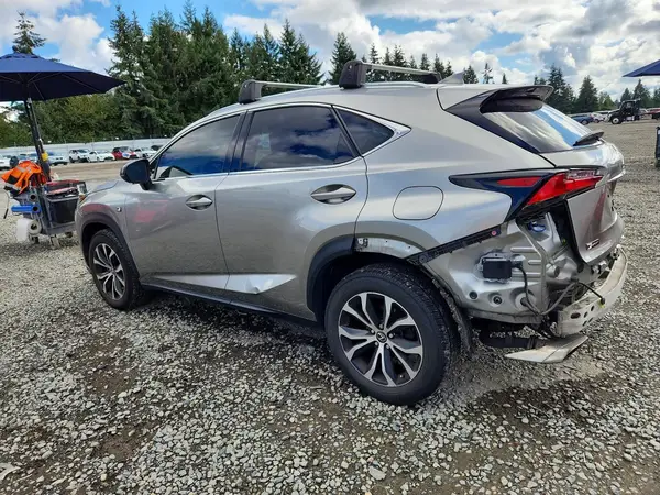 JTJBARBZ9H2124447 — 2017 Lexus NX, photo 2 from Copart 25.09.2026, Rear end