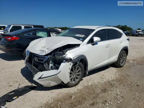 JTJYARBZ0H2066772 — 2017 Lexus NX, Parte delantera, fotos antes de reparar