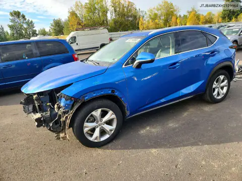 JTJBARBZXH2129964 — 2017 Lexus NX, ПЕРЕДНЯЯ ЧАСТЬ, фото до ремонта