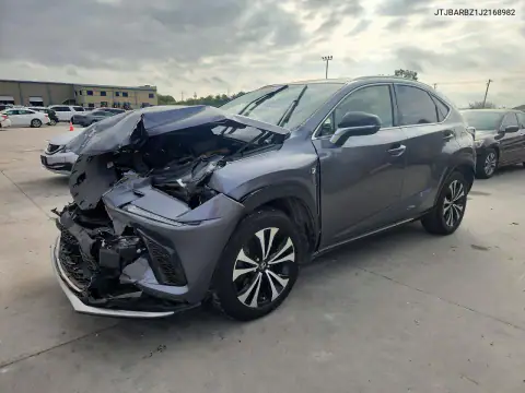 JTJBARBZ1J2168982 — 2018 Lexus NX, წინა ნაწილი, ფოტოები შეკეთებამდე