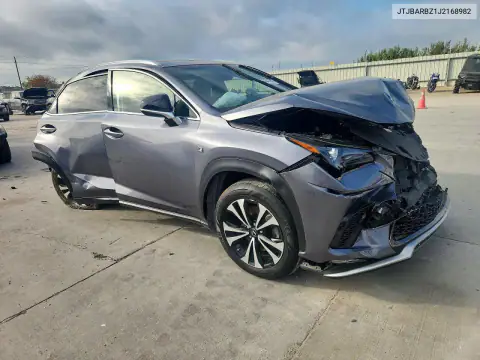JTJBARBZ1J2168982 — 2018 Lexus NX, ფოტო 4, Copart, წინა ნაწილი