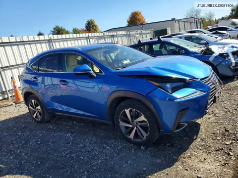 JTJBJRBZXJ2081906 — 2018 Lexus NX, foto 4 de Copart, Parte delantera