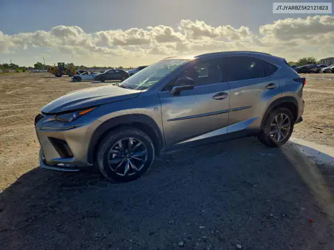 JTJYARBZ5K2121823 — 2019 Lexus NX, Minor dents and scratches, before-repair photos