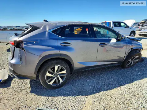 JTJGARBZXL5004783 — 2020 Lexus NX, photo 3 from Copart, Rollover