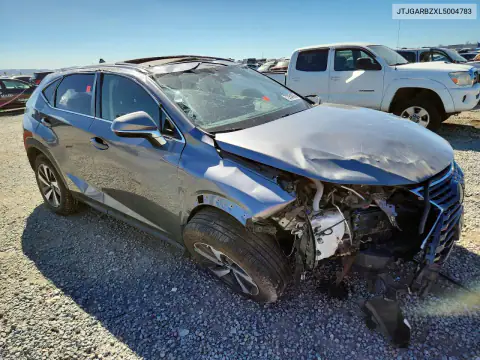 JTJGARBZXL5004783 — 2020 Lexus NX, photo 4 from Copart, Rollover
