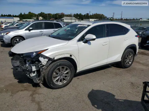 2021 Lexus Nx 300 Base VIN JTJDARDZXM5022959 фото 1