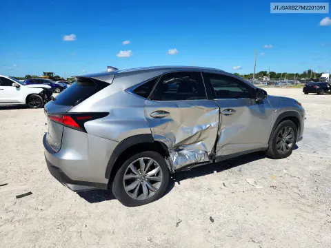 2021 Lexus Nx 300 F Sport VIN JTJSARBZ7M2201391 фото 3