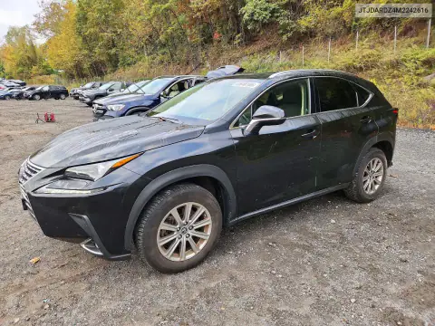 JTJDARDZ4M2242616 — 2021 Lexus NX, ЗАДНЯЯ ЧАСТЬ, фото до ремонта