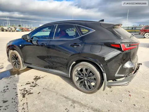 2022 Lexus Nx 350 VIN JTJKGCEZ2N5002000 фото 2