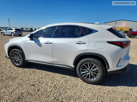 JTJGKCEZXR5021467 — 2024 Lexus NX, photo 2 from Copart, Hail