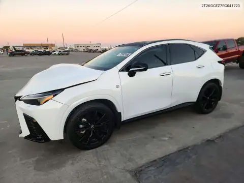 2T2KGCEZ7RC041723 — 2024 Lexus NX, ПЕРЕДНЯЯ ЧАСТЬ, фото до ремонта