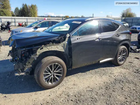 2T2GKCEZ3SC043852 — 2025 Lexus NX, Передняя часть, фото до ремонта