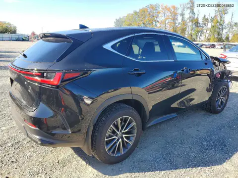 2025 Lexus Nx 350H Premium VIN 2T2GKCEZ3SC043852 фото 3