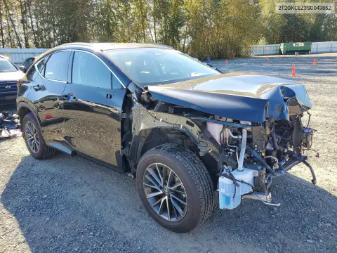 2025 Lexus Nx 350H Premium VIN 2T2GKCEZ3SC043852 фото 4