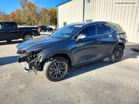 2T2GGCEZ4SC070947 — 2025 Lexus NX, ПЕРЕДНЯЯ ЧАСТЬ, фото до ремонта