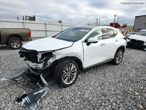 2T2HKCEZ7TC071076 — 2026 Lexus NX, Front end, before-repair photos