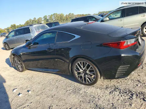 2015 Lexus Rc 350 VIN JTHSE5BC2F5005015 фото 2