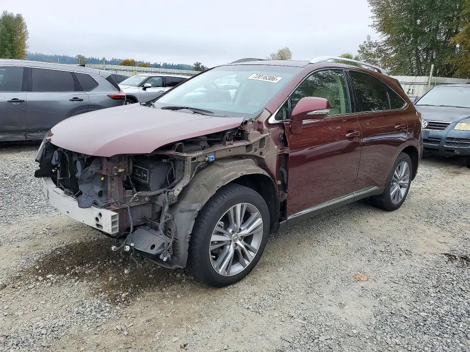 2T2BK1BA2FC327654 Lexus RX 350 2015 — Front end damage, before-repair photo