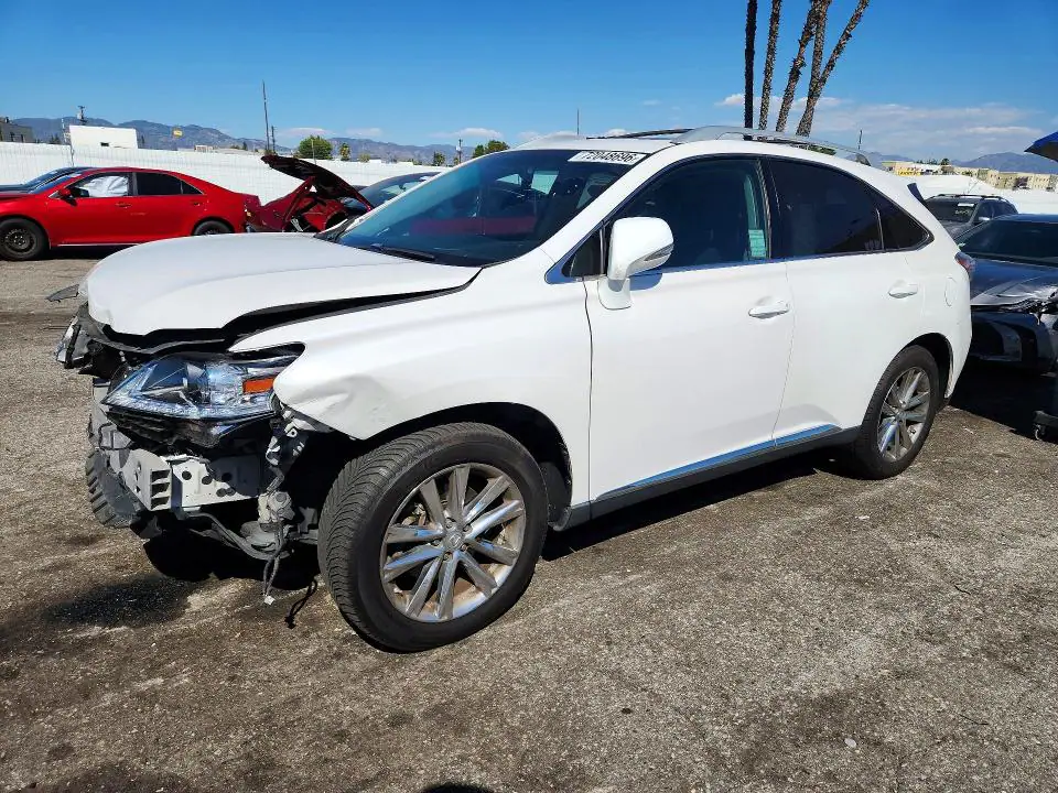 2T2ZK1BA4FC187072 Lexus RX 350 2015 — Front end damage, before-repair photo