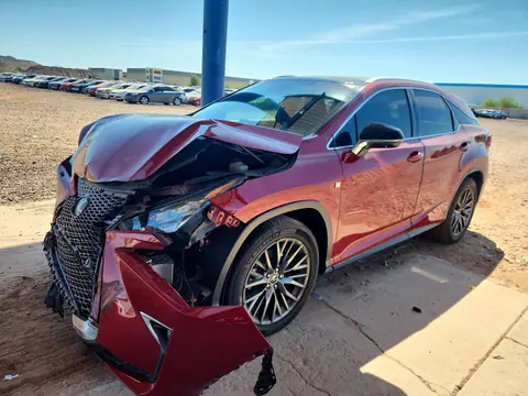 2T2BZMCA2JC160703 — 2018 Lexus RX 350, Передняя часть (Front End), фото до ремонта
