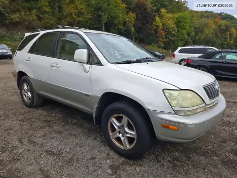 JTJHF10U910205034 — 2001 Lexus RX, photo 4 from Copart, Minor dents and scratches