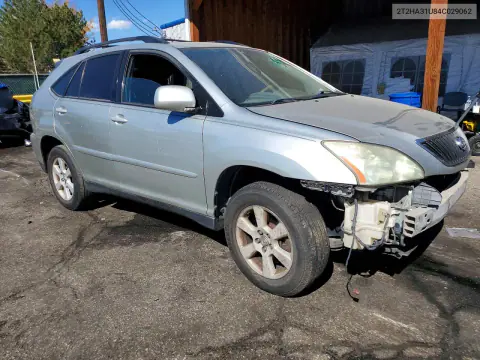 2004 Lexus Rx 330 VIN 2T2HA31U84C029062 фото 4