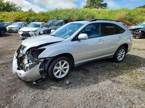 2T2GK31U89C077046 — 2009 Lexus RX, Передняя часть (Front End), фото до ремонта
