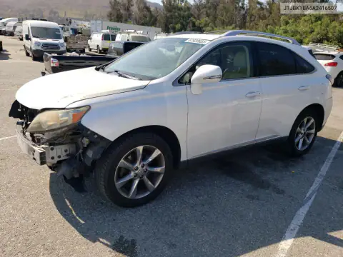 JTJBK1BA6A2416507 — 2010 Lexus RX, Передняя часть, фото до ремонта
